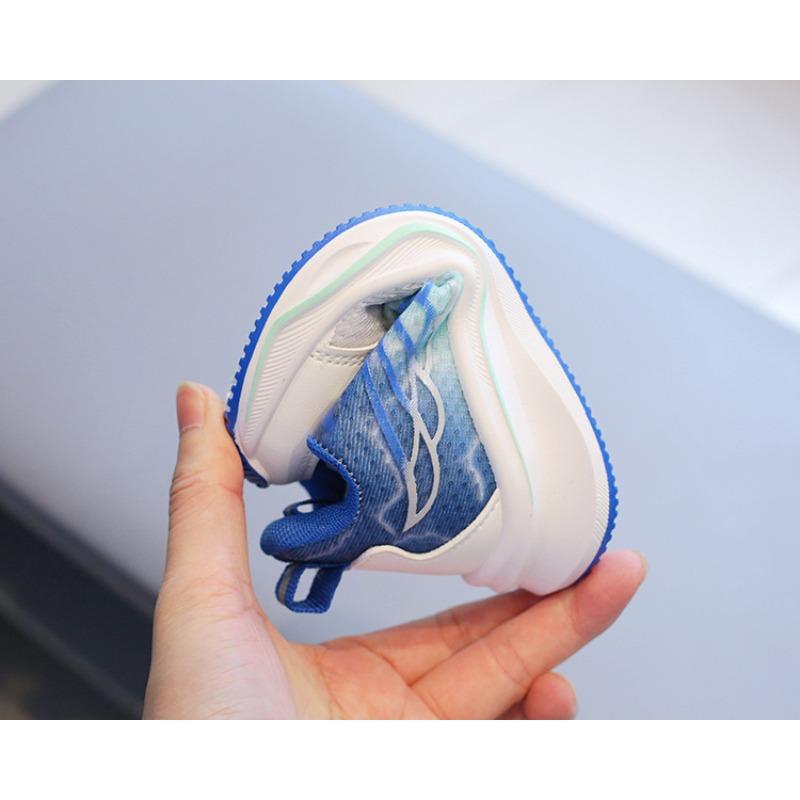 Children's Sports Shoes - Spring/Autumn Casual Shoes with Rotary Buckle (Twist Button) for Boys, Running Shoes for Girls