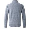 Men's Thick Knit Stand Collar Cardigan