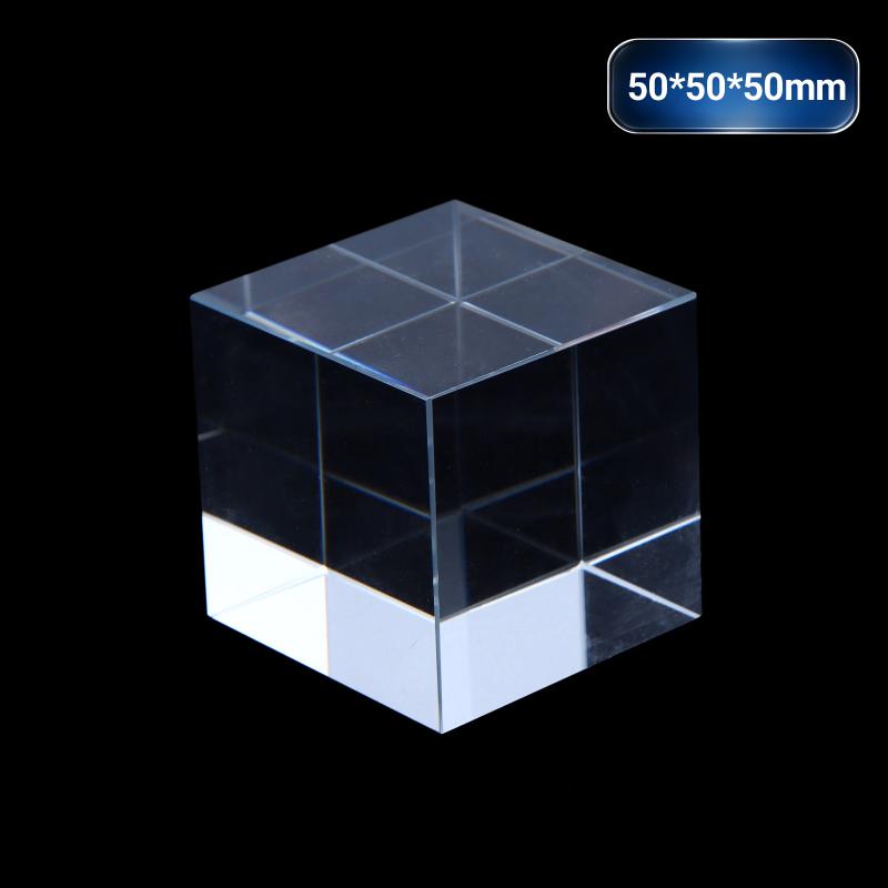 Engravable K9 Crystal Block Transparent Blank Cube Glass Paperweight for Home Office Desk Decor DIY Art Craft