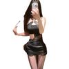Pure desire hot girl sexy wind top clothes nightclub suspenders neck cross sexy lingerie seduction passion woman
