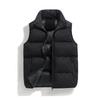 European version cotton-padded vest men's autumn and winter new trend B vest sleeveless jacket youth thickened warm cotton clothes