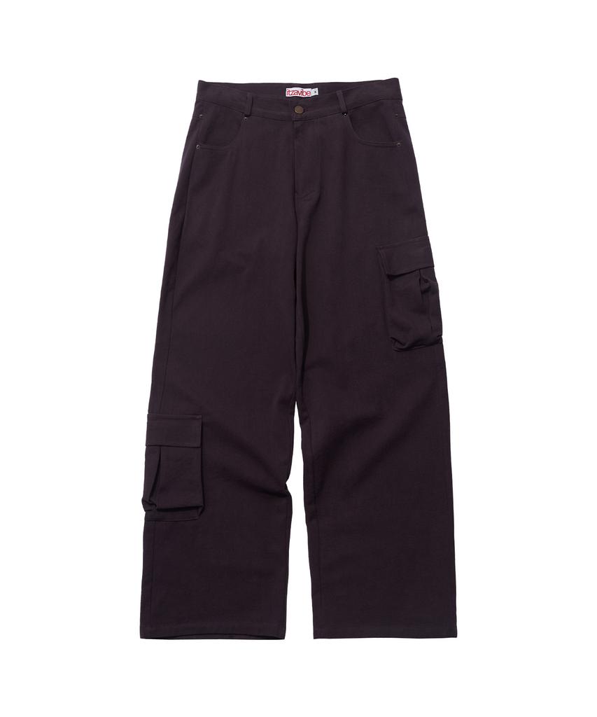 ITZAVIBE Low-Rise Side Pocket Pants