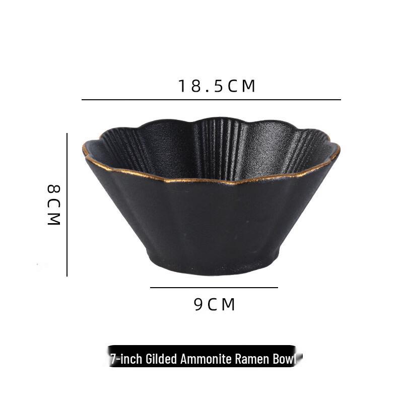

Nordic Ceramic Flower-Shaped Conical Bowl