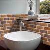 6pcs Self-Adhesive Tile Stickers PVC Self-Adhesive Wallpaper Decorative Wall Stickers  Kitchen