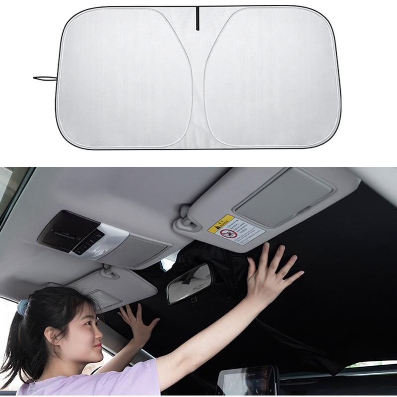 

Car Windshield Sun Shade Covers Summer For Front Window Sunscreen UV Protector Parasol For Car Sunshade Accessories