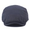 Hat Men'S British Season Cotton Beret Solid Color Peaked Cap Outdoor Sun Hat Forward Hat