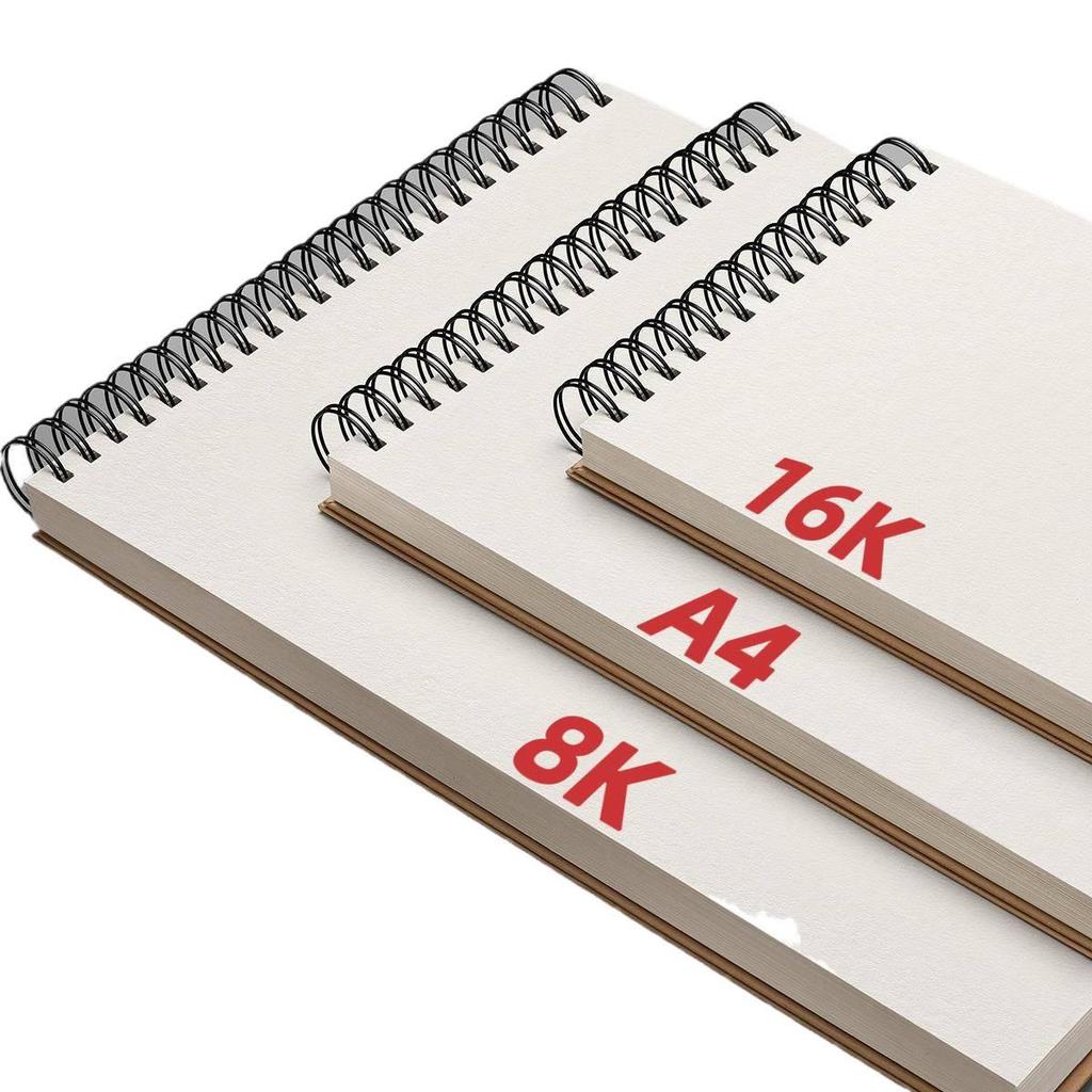Thickened A4 Art Student Sketchbook - Blank 8k/16k Drawing Paper Album