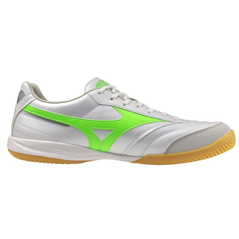Football shoes Mizuno white Morelia Sala Pro IN