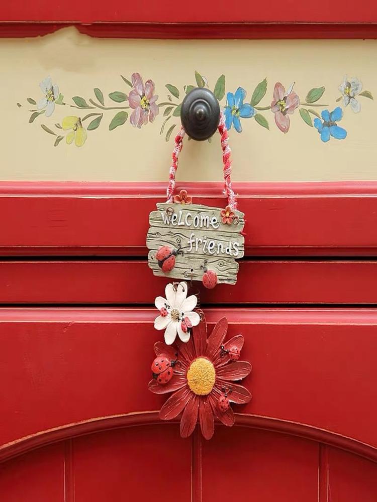 Siedmiopunktowa Biedronka Słonecznik Dekoracja Sklepu Witaj Marka Dom Ciepły Mała Lista Ogród Wisiorek Nowoczesny Styl Pastoralny