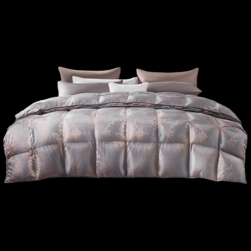 

Fuanna Parisian Jacquard Goose Down All-Season Comforter