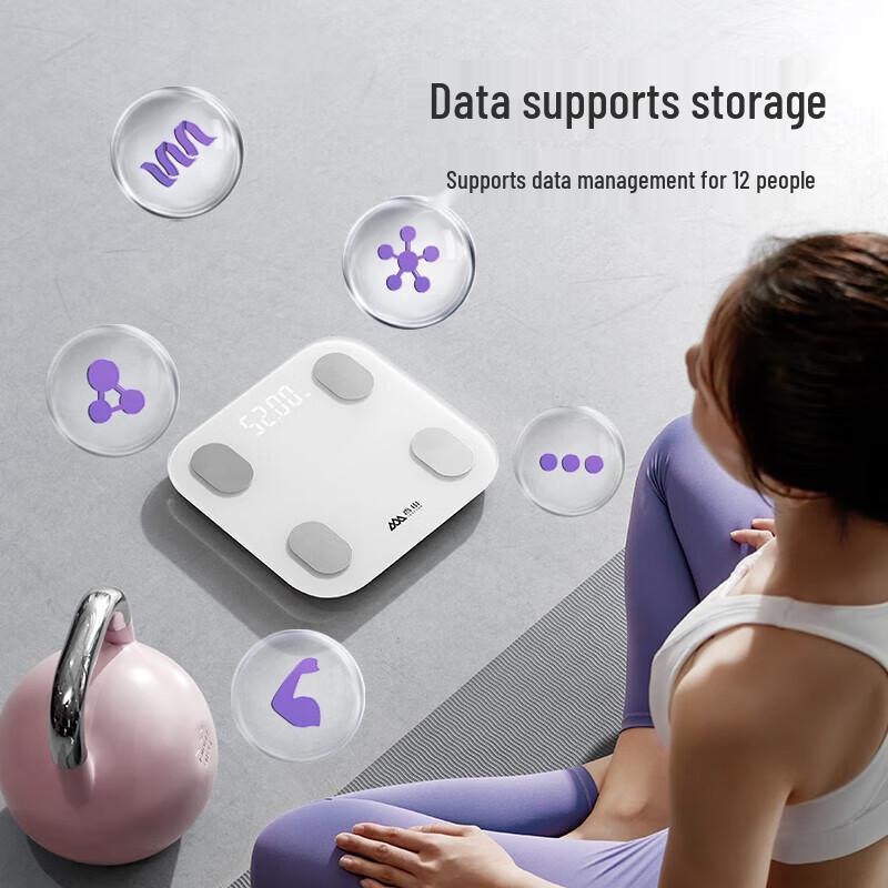 Shanshan Smart Body Fat Scale with Large LED Display (CN version)