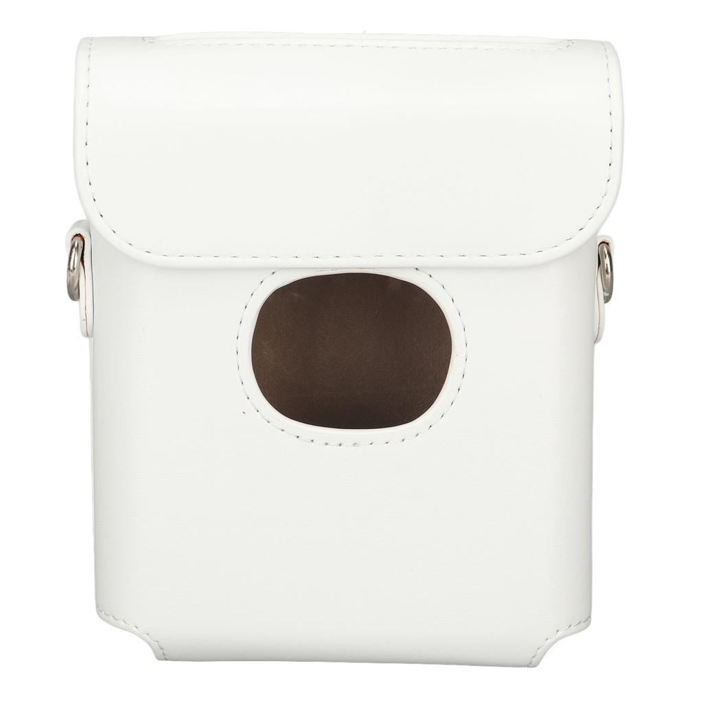 PU Leather Carrying Case Vintage Anti Scratch Camera Bag with Shoulder Strap for FujiFilm Instax