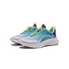 Li Ning Kids Sports Lifestyle Series Comfortable Versatile Shock Absorbing Breathable Low Top Running Shoes Kids Running Shoes Blue YKCV242-7