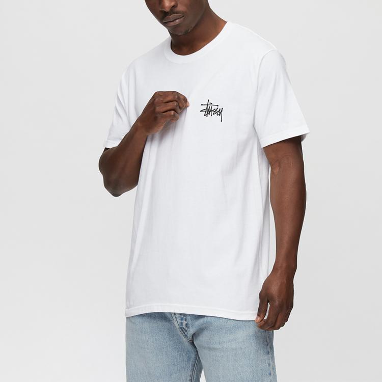 Stussy Classic Basic Printed Short Sleeve American Vintage T-Shirt Unisex Tops 1904257