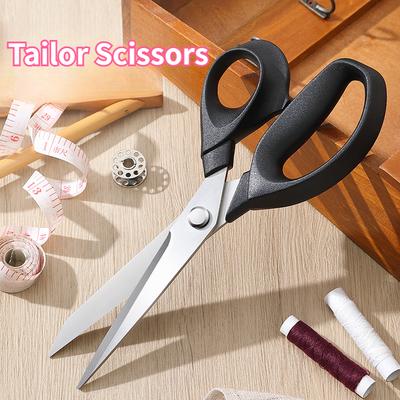Stainless Steel Tailor's Scissors For Fabric Professional Sewing Tool Garment Scissors Durable