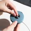 Rotatable Wire Winder Box Portable Round Wire Organizers Cord Cable Winder Management Storage Box Charging Data Line
