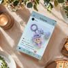 Flocking Keychain Crying Baby Tide Play DIY Decoration Pendant Car Desktop Ornament Mobile Phone Chain Pendant