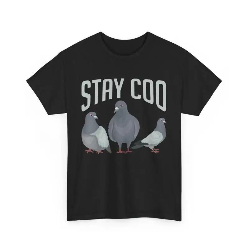 Pigeon Bird Lover Birding Birdwatching Birdwatcher Stay Coo T Shirt