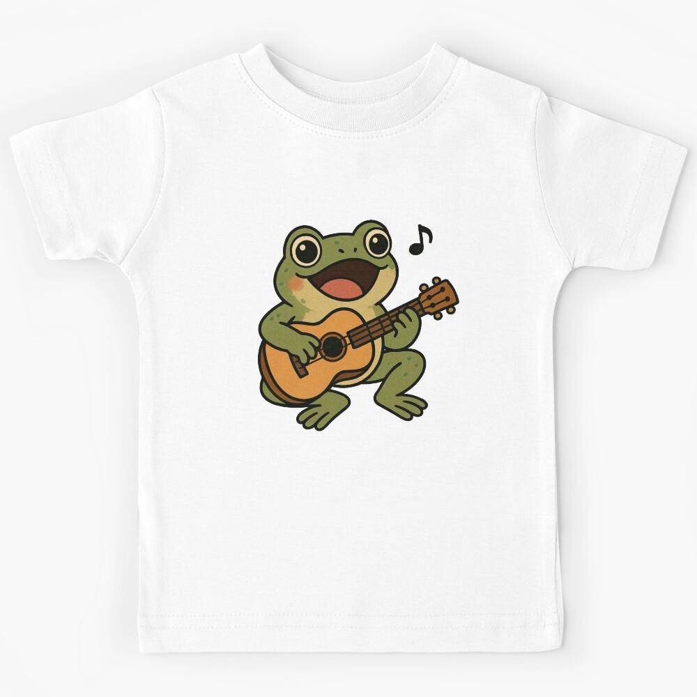 Froggolino Playing Guitar Kids T-Shirt 120