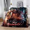 Scarlet Witch blanket sofa bed Plush blanket animation custom blanket  flannel warm soft plush Halloween thin blanket
