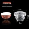 Beiyipin Disposable Food Grade Plastic Bowls with Lids