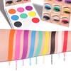 9-Farben Lidschatten Matte Lidschattenpalette Langanhaltend Wasserdicht Farbe Lidschatten