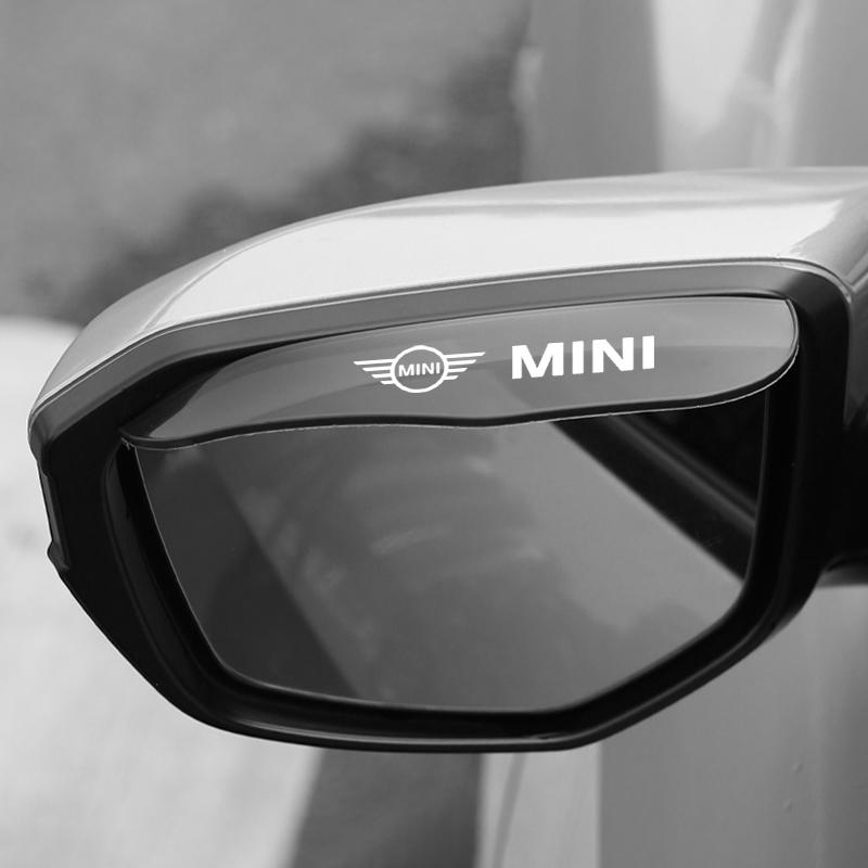 2 ks Kryt proti dešti bočního zrcátka zpětného pohledu do auta Sluneční clona Ochrana obočí Pro BMW Mini Cooper F54 F55 F56 R56 R60 SONE Roadster Clubman Kupé