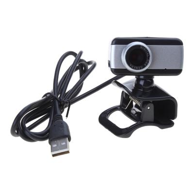 Universal Computer Built-in Stereo Microphone Web Camera 1 Piece Black USB Webcam Laptop Live Equipment Accessories