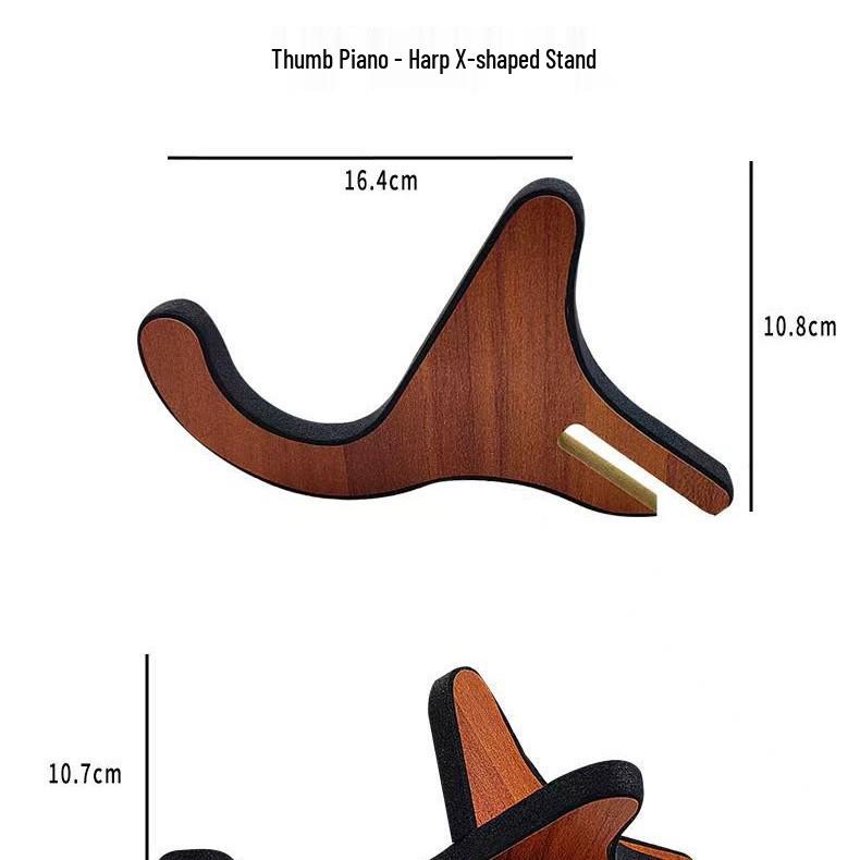 

Universal Wooden Stand for Guitars, Ukuleles, Basses, Pipas, Zhongruans, Liuqins, and Violins