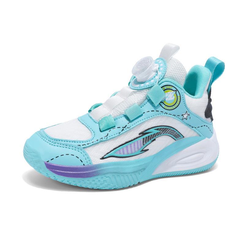 Kinder-Basketballschuhe 2025 neue Schüler tatsächlicher Kampf mittlere und alte Kinder professionelle Mesh atmungsaktive Freizeit-Sportschuhe Putian Schuhe