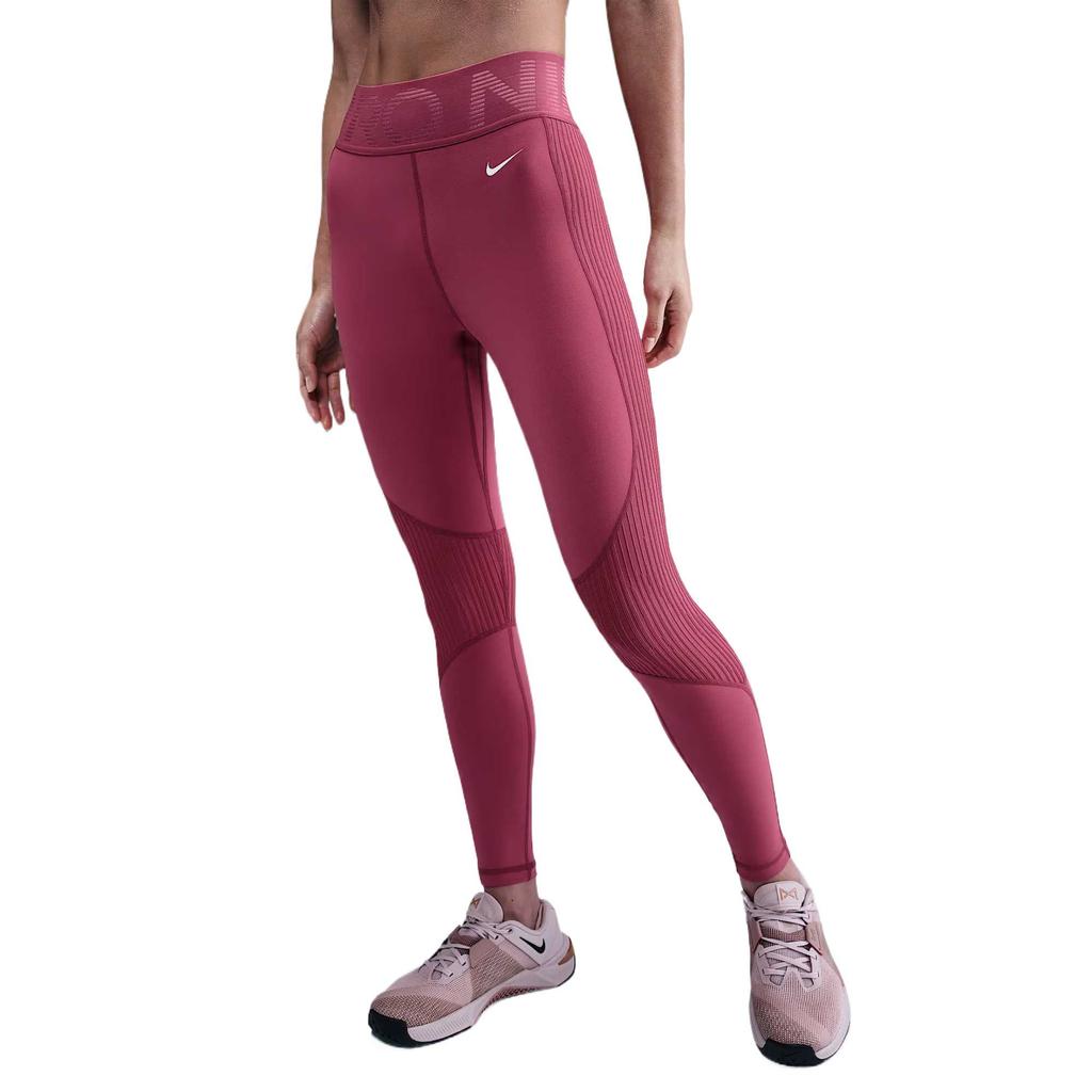 Nike Pro Color Block High Waist Training Comfortable Sports Trousers Women Bottoms HV2509-634