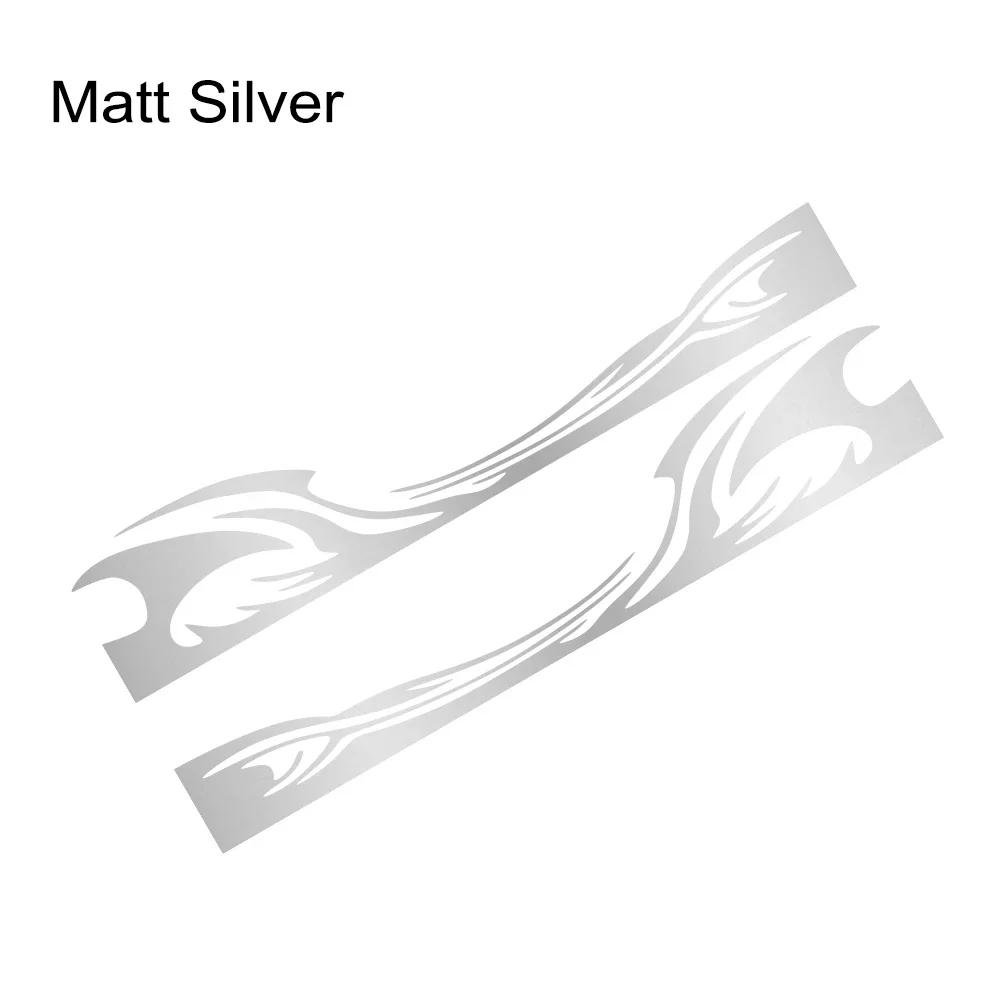2PCS Wave Graphic Car Body Side Stickers Racing Sports Stripes Vinyl Decals Waterproof Car DIY Decoration Stickers Accessories