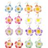 Plumeria Earrings - Versatile Travel & Daily Wear, 8 Color Options