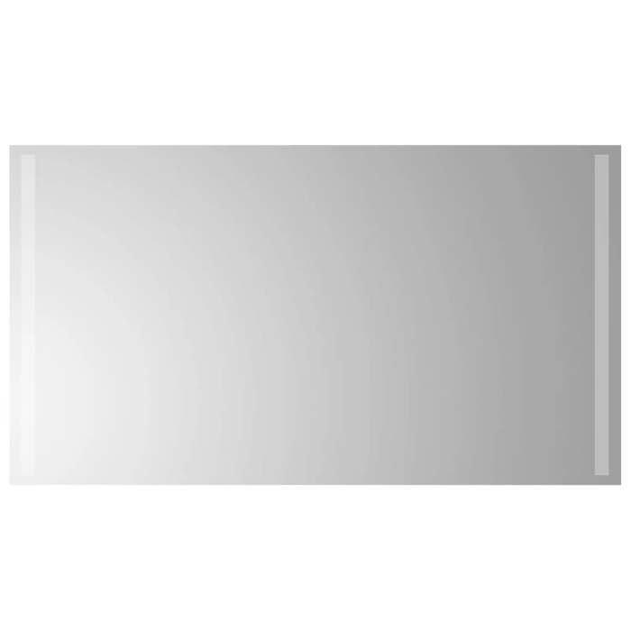 VidaXL Miroir de Salle de Bain à LED Décoratif Cosmétique Miroir de Courtoisie Miroir de Maquillage Toilette Maison 3154068