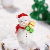 Deer Micro Landscape Santa Claus Figurines Xmas Tree Christmas Accessory Miniature Snowman
