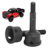 2pcs RC Wheel Axle Steel Drive Shaft Cup Replacement with Pole and Axle Pin for   UDR 1/7 RC Car