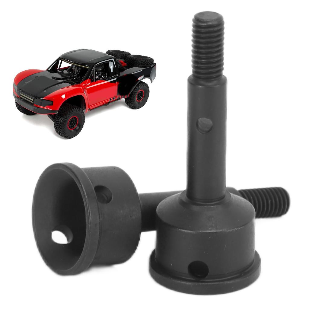 2pcs RC Wheel Axle Steel Drive Shaft Cup Replacement with Pole and Axle Pin for   UDR 1/7 RC Car