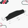 Modern Edge Furniture Handle Aluminum Matte Black 128/148 Mm