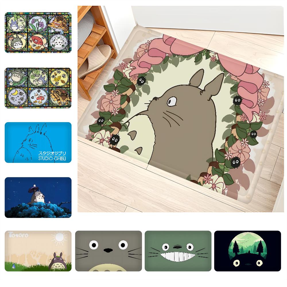 Classic Anime Film Totoro Floor Mat Nordic Style Home Doormat Bathroom-Toilet Mats Bedroom Hotel Decor Mat