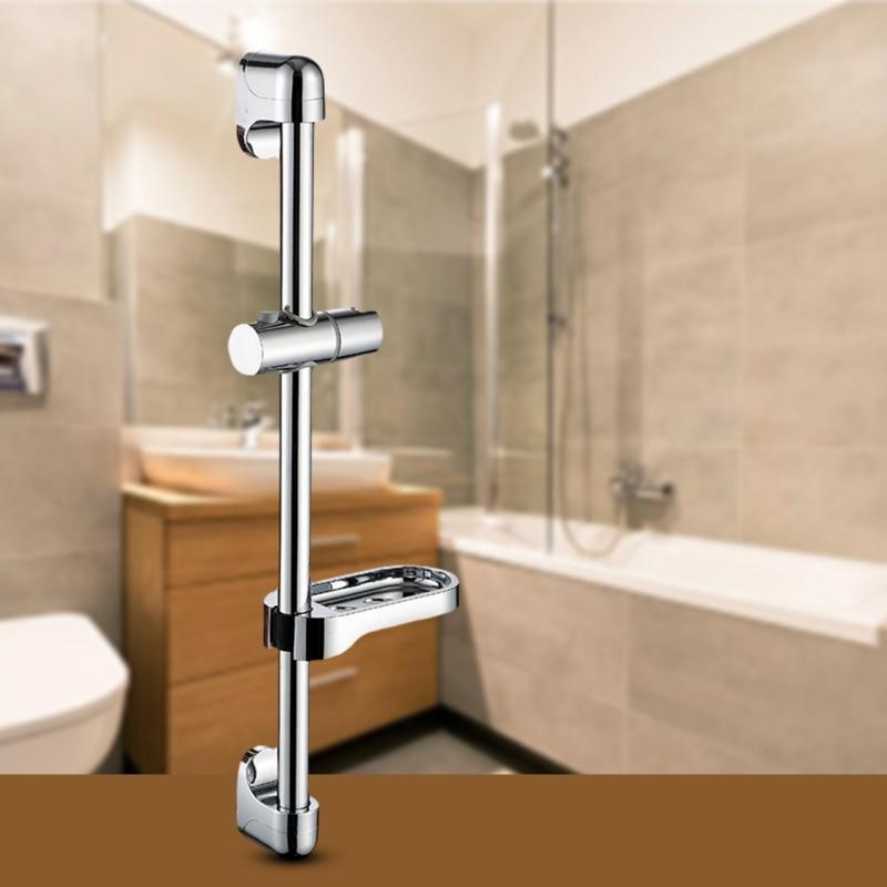 Adjustable Shower Head Holder Handheld Shower Holder for Slide Bar Steel Shower Brackets Upgrades for Handheld Shower