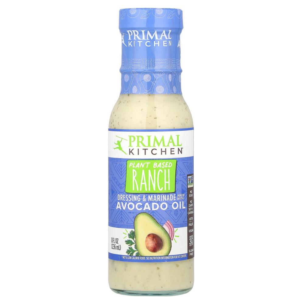 Primal Kitchen Vegan Ranch Dressing & Marinade with Avocado Oil, 236ml (8 fl oz)