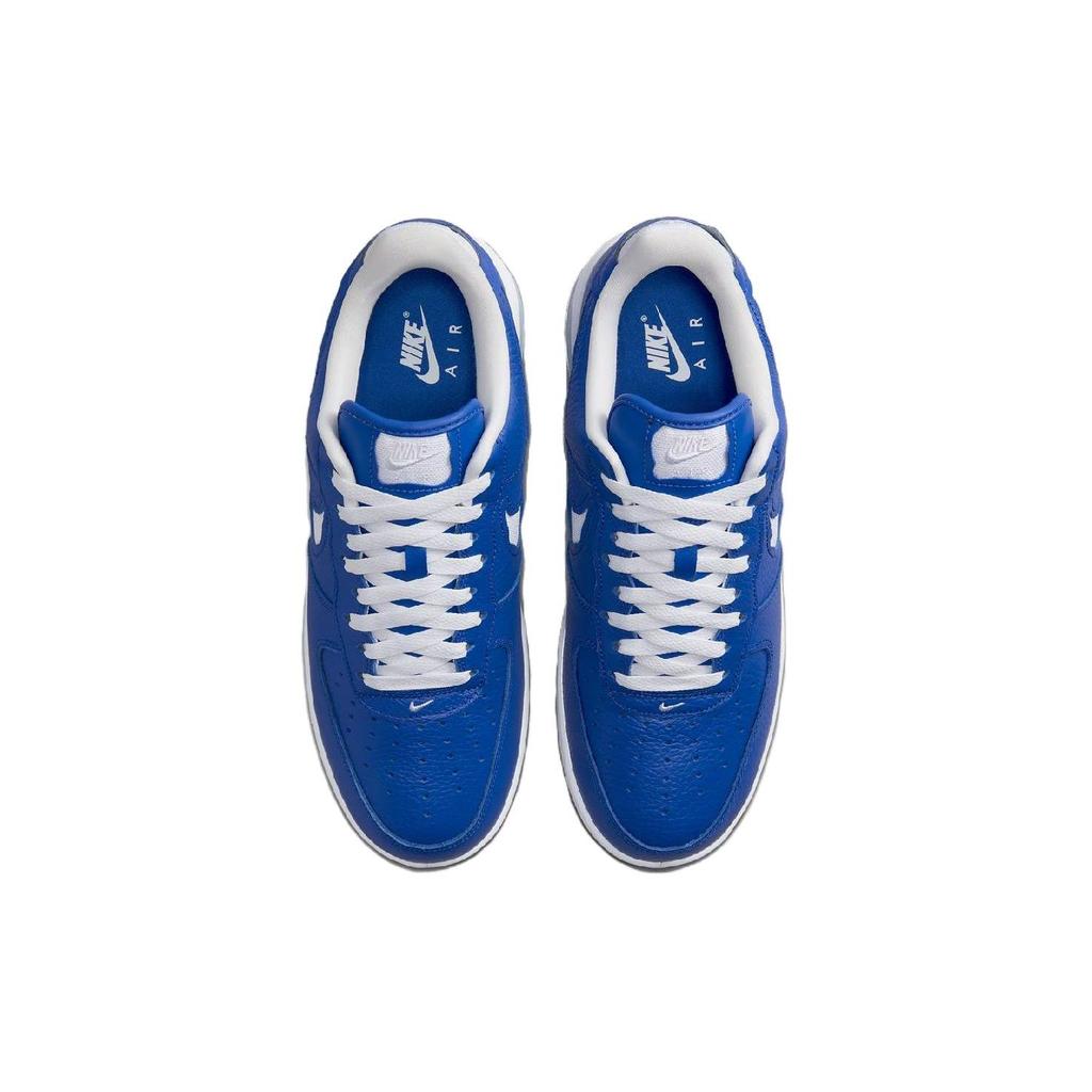 Nike Air Force 1 Low EVO Team Royal Sneakers da Uomo Blu Bianco Blu Acquario HF3630-400