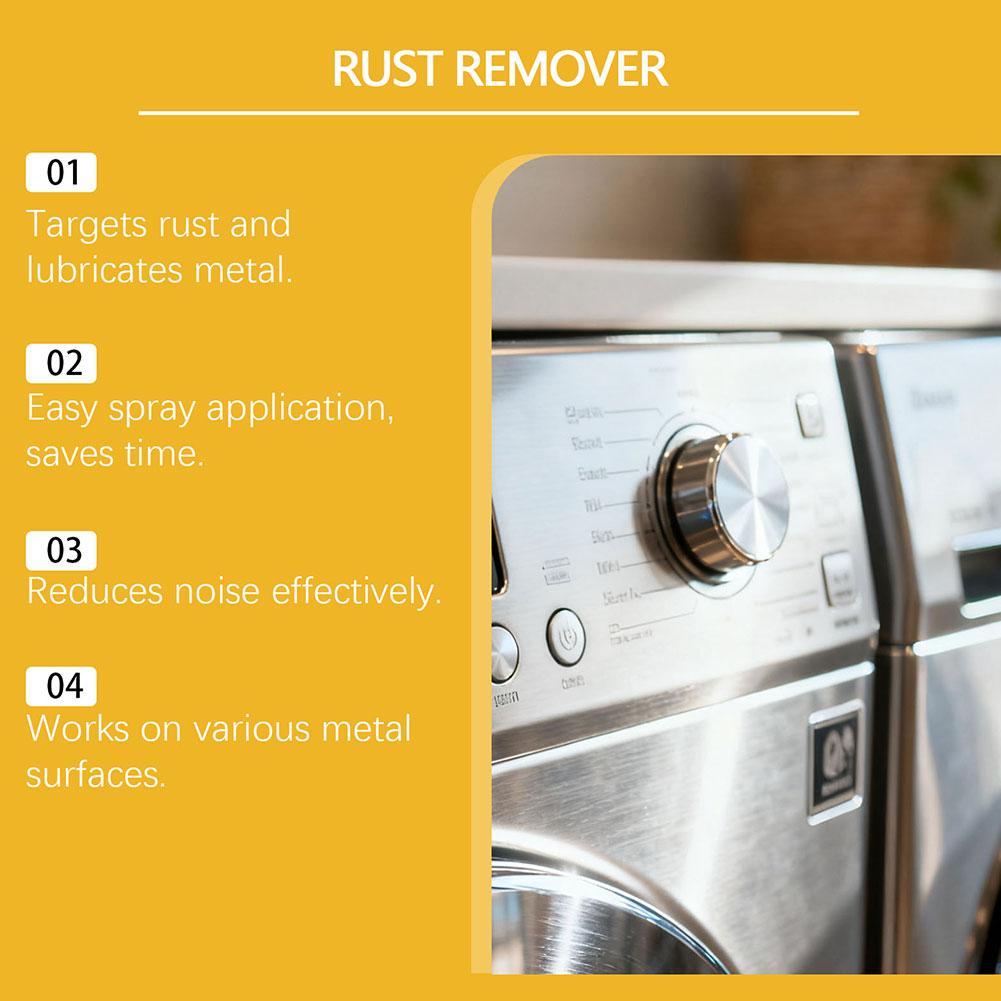 120ML Universal Metal Rust Removal Spray - Quick Rust Motorcycle Strong Renovation Remover Polishing CARE Dissolution Rust J9R1