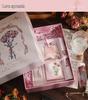 Exquisite Rose Diary: Artistic Japanese Notebook