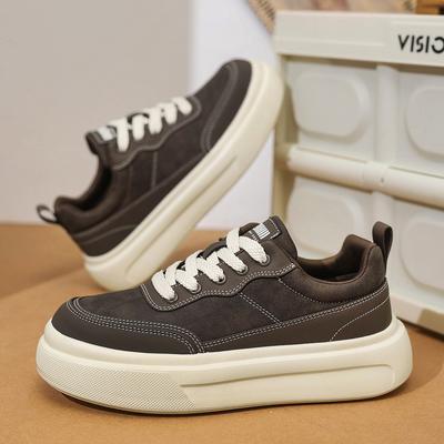 Plateau-Freizeitschuhe mit dicker Sohle, leichte Herbstschuhe mit weicher Sohle, Herbst und Winter