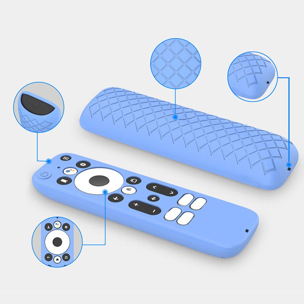 2-pcsSilicone fall protection sleeve for Wal Mart onn Android TV 2K FHD Streaming Stick remote control