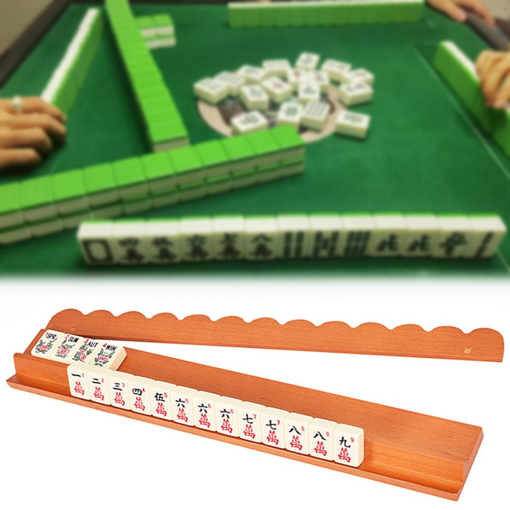 Portable Mahjong Scoring Racks Set For Travel. Organizes Tiles Simplifies Scoring, Enhances Game Flows Family Game Night Fun.