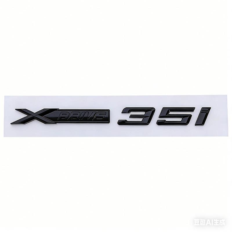 Suitable for X3X5X6 car logo modified fender xdrive20I 28I 30I 35I 50I modified label