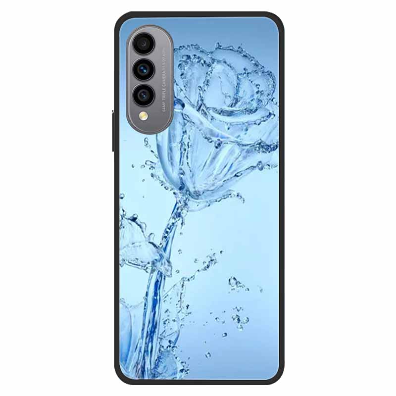 For WIKO T50 Case T 50 Soft silicone TPU Back Cover For Wiko T50 W-P861-01 W-P861-02 Phone Case WikoT50 Black Protective Painted