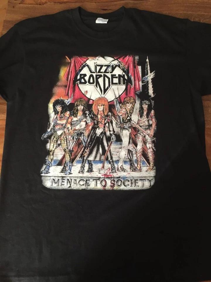 

Lizzy Borden Band Gift For Fan Tee Unisex T-shirt Full Size S To 5XL TP331 4XL